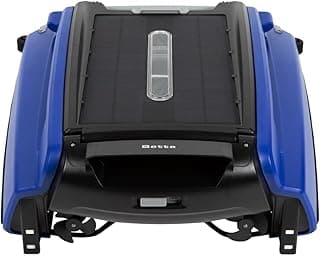 Betta SE Solar Powered Automatic Robotic Pool Surface Skimmer Cleaner with 24/7 Continuous Cleaning Battery Power and Re-Engineered Twin Sa...