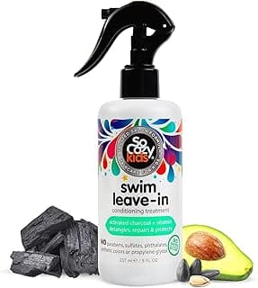 SoCozy Swim Leave In Conditioner Spray & Treatment for Kids Hair (8 Fl Oz) Protects & Repairs Pool, Sun & Salt Damaged Hair, Gentle Formula...