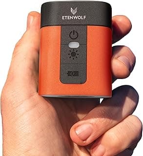 ETENWOLF AIR 3 Air Pump for Inflatables with 2600 mAh Battery & Camping Light, Ultra-Fast and Mini Electric Air Pump, Inflate Deflate for A...